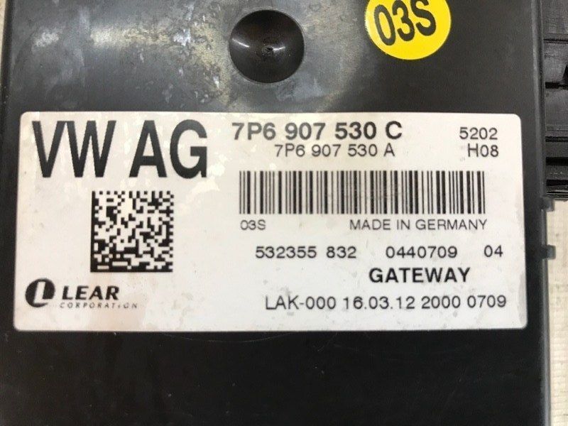 Діагностичний інтерфейс для шини даних (Gateway) 7P6907530C Volkswagen Touareg