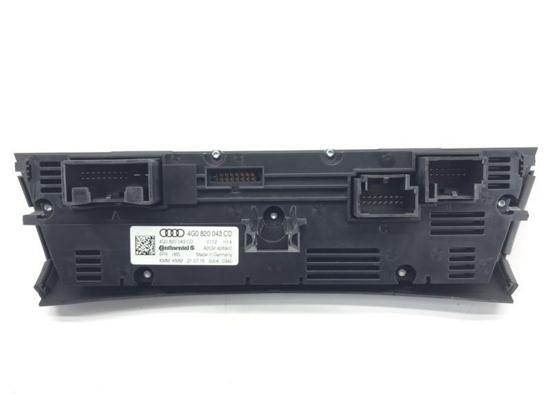Панель керування клімат-контролем 4G0820043CD5PR Audi A6