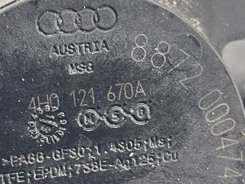 Клапан електромагнітний 4H0121670A Audi A8