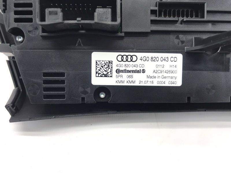 Панель керування клімат-контролем 4G0820043CD5PR Audi A6