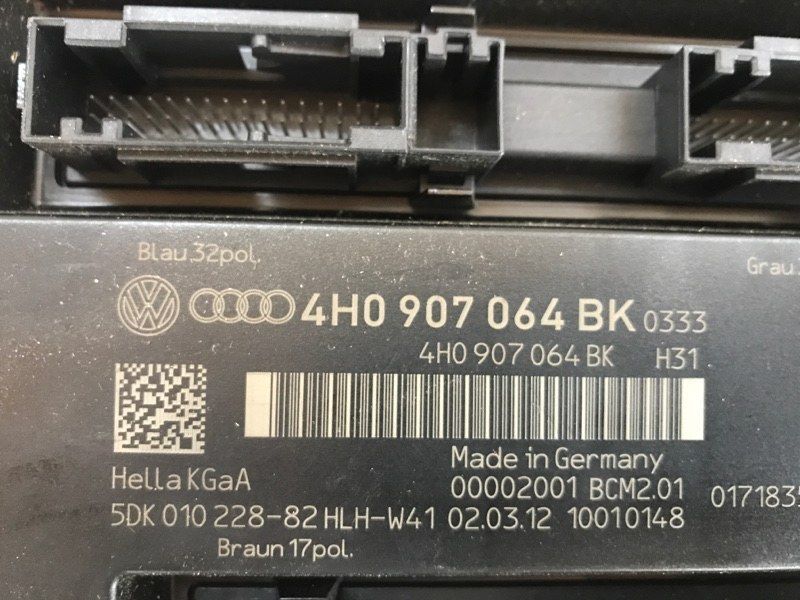 Блок комфорту 4H0907064BK Volkswagen Touareg