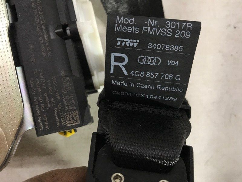 Ремінь безпеки 4G8857706G Audi A6