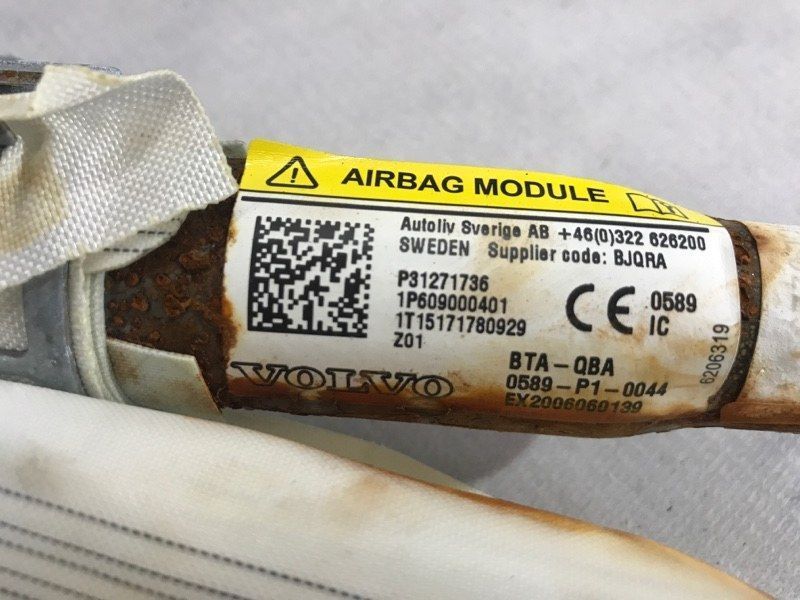 Шторка безпеки бічна / Airbag 31271736 Volvo XC60