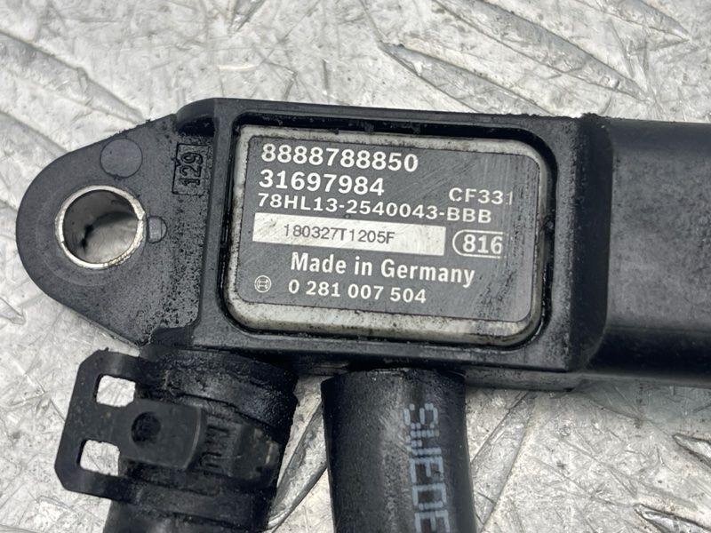 Датчик тиску вихлопних газів 31697984 Volvo XC60