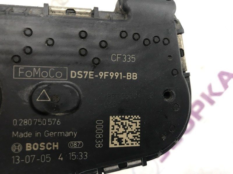 Дроссельная заслонка DS7E9F991BB Ford Fusion