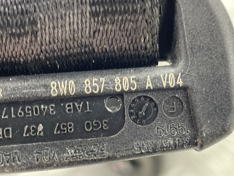 Ремінь безпеки сидіння 2-го ряду 8W0857805AV04 Audi A4