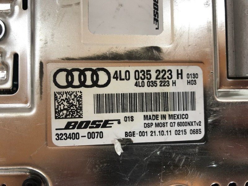 Підсилювач звуку BOSE 4L0035223H Audi Q7