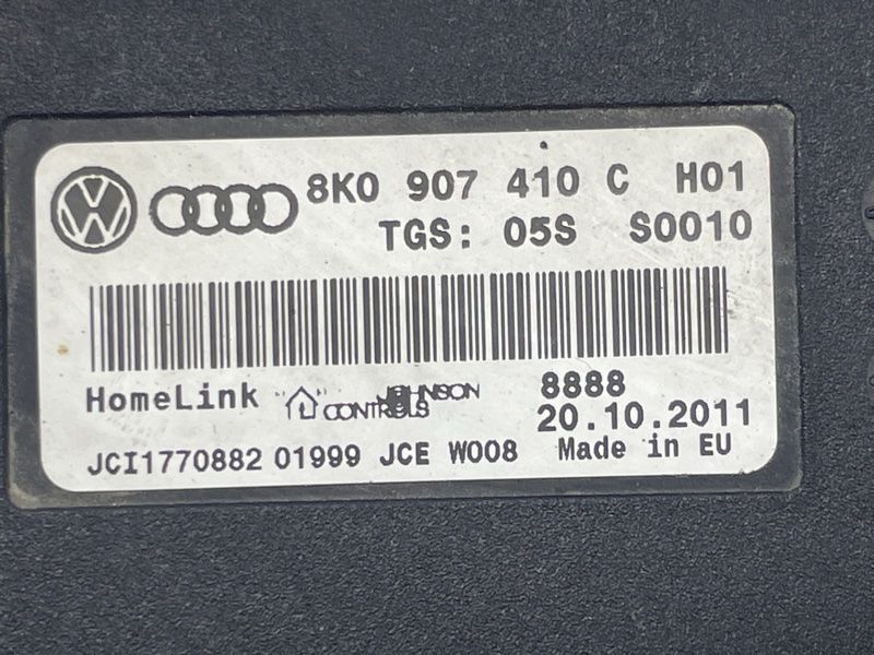 Блок керування системи відкривання воріт гаража 8K0907410C Audi Q7