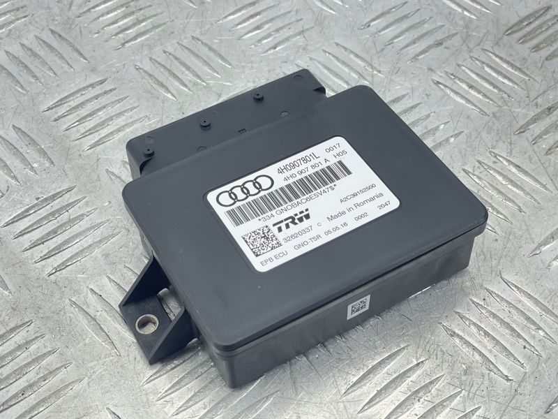 Блок управления стояночным тормозом 4H0907801L Audi A7