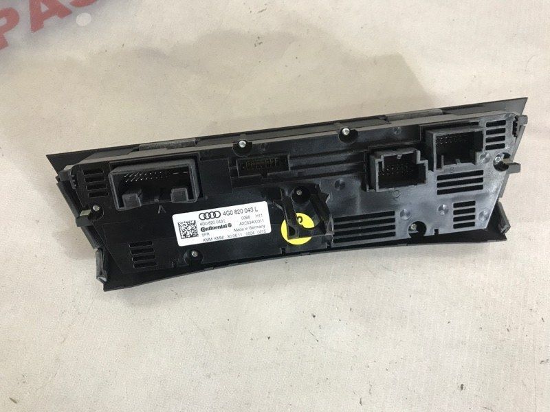 Панель управления климат-контролем 4G0820043L Audi A7