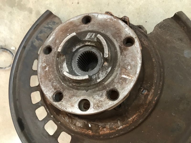 Поворотный кулак / Цапфа 7L0505436B Volkswagen Touareg