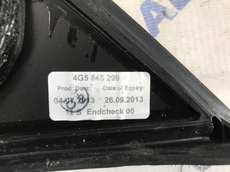Скло бічне заднє 4G5845299FNVB Audi A6