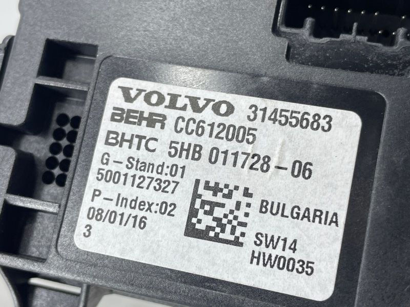 Блок керування кондиціонером 31455683 Volvo XC90
