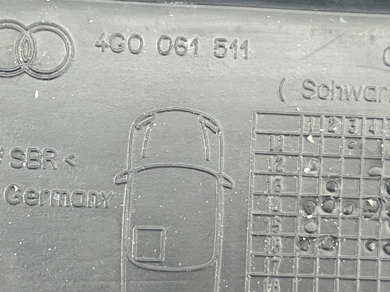 Килимок салону Audi A6