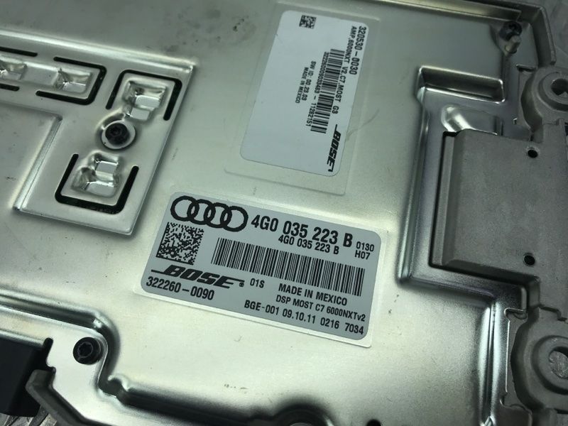 Підсилювач звуку BOSE 4G0035223B Audi A7