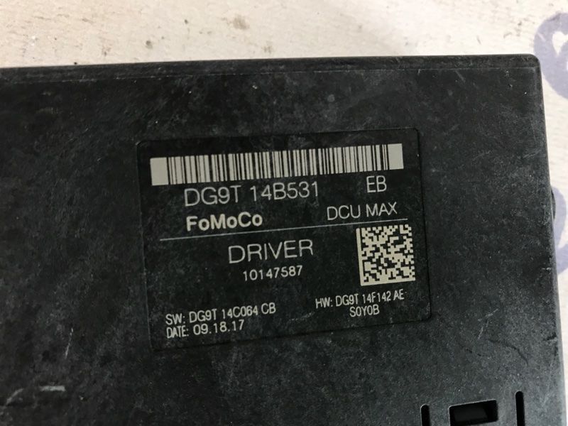 Блок керування дверей DG9T14B531EB Ford Edge