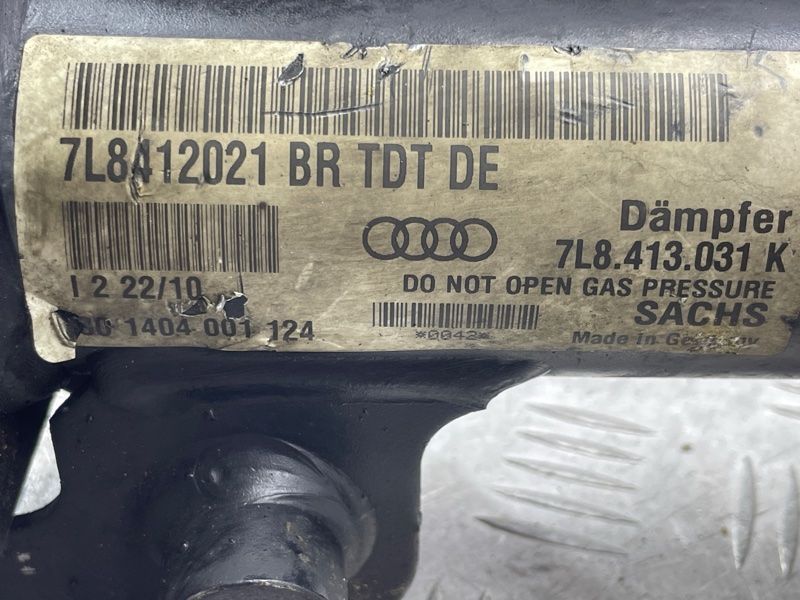 Стійка амортизатора в зборі з пружиною 7L8413031K Audi Q7
