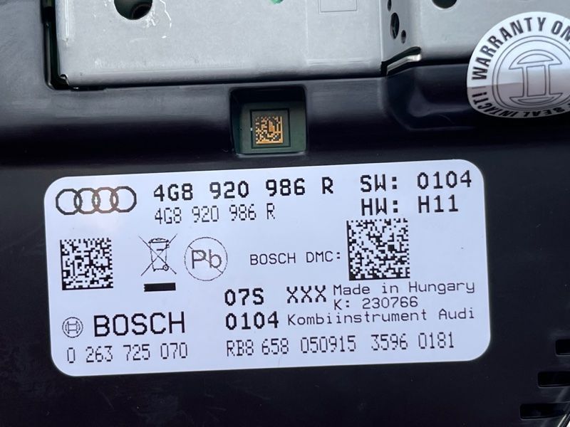 Комбинация приборов / Спидометр 4G8920986R Audi A7