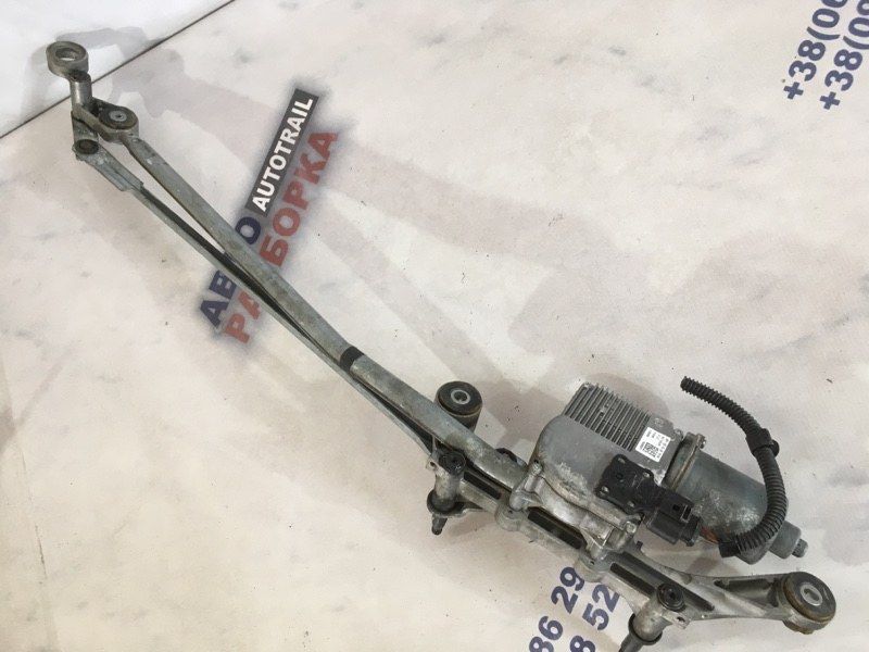 Мотор і трапеція склоочисників 4L1955023F Audi Q7