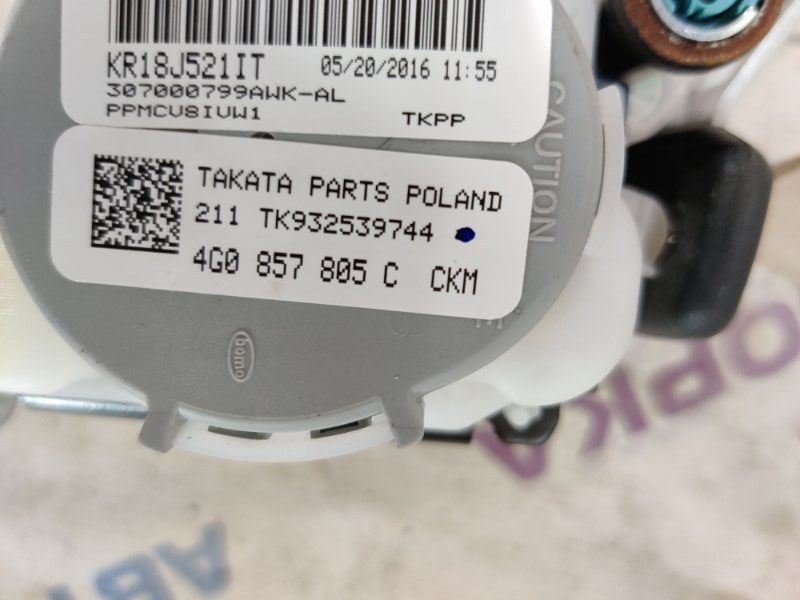 Ремень безопасности 4G0857805CCKM Audi A6
