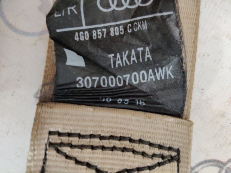Ремень безопасности 4G0857805CCKM Audi A6