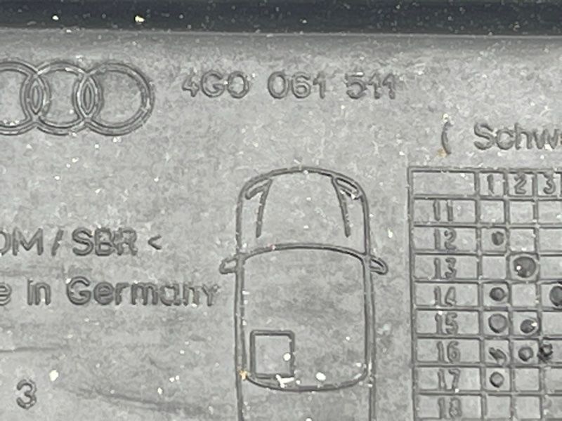 Коврик салона Audi A6