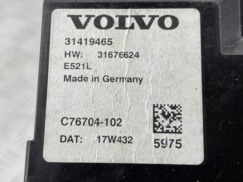Блок керування кришкою багажника 31419465 Volvo XC60