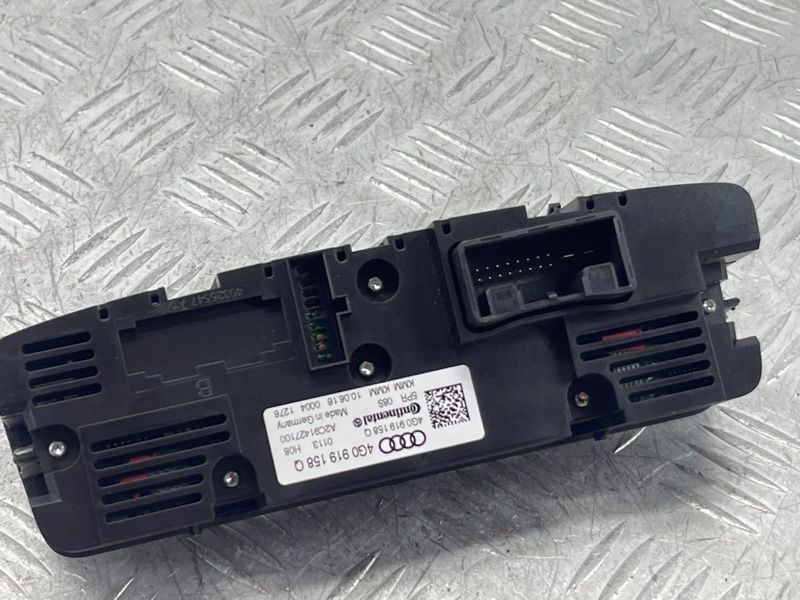 Панель керування клімат-контролем 4G0919158Q5PR Audi A6