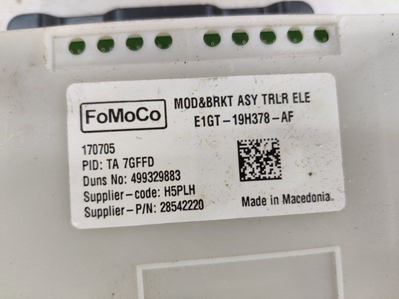 Модуль керування буксируванням E1GT19H378AF Ford Edge