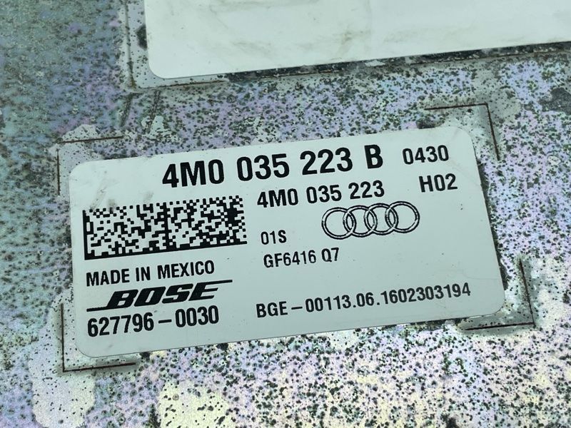 Підсилювач звуку BOSE 4M0035223B Audi Q7