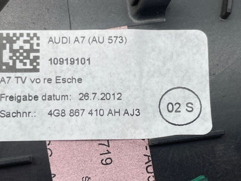 Декоративная вставка двери 4G8867410AHAJ3 Audi A7