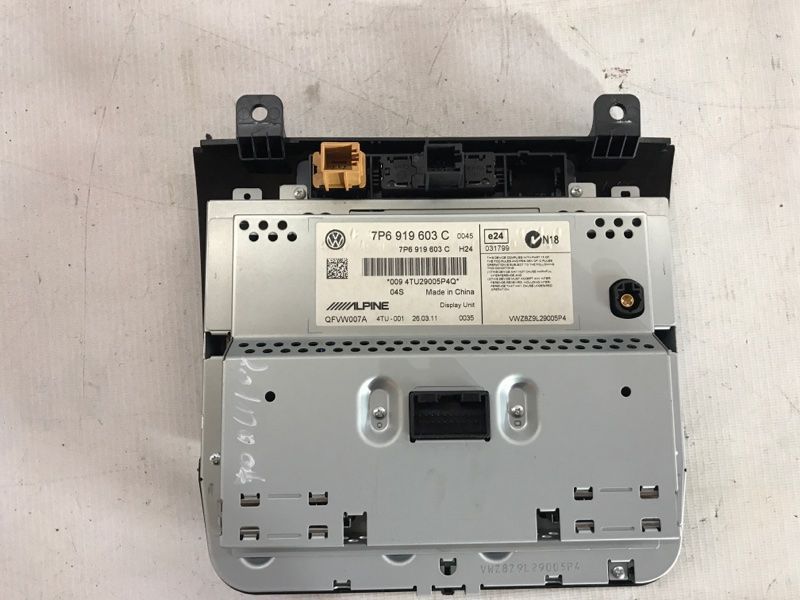 Дисплей і панель керування 7P6919603C Volkswagen Touareg