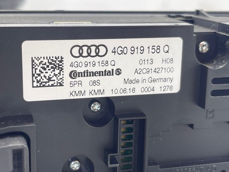 Панель керування клімат-контролем 4G0919158Q5PR Audi A6