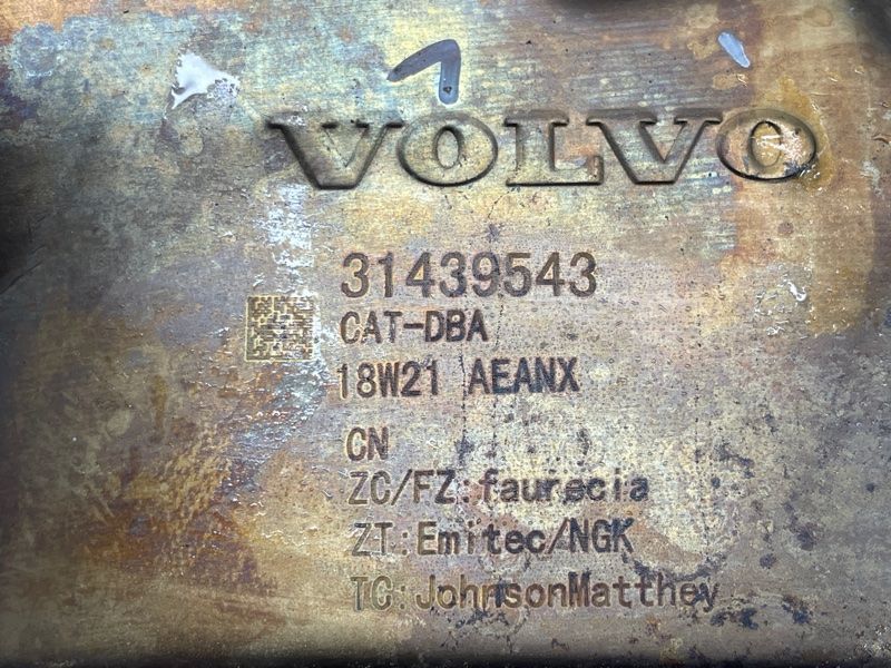Каталізатор / сажовий фільтр 31439543 Volvo XC60