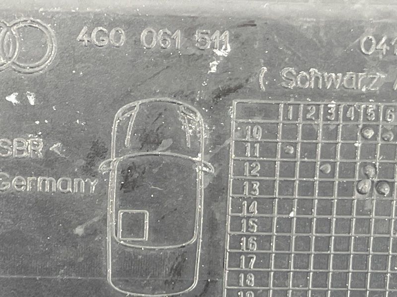 Килимок салону Audi A6