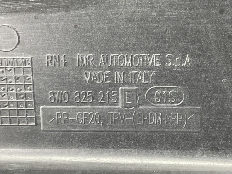 Облицювання днища 8W0825215E Audi A4