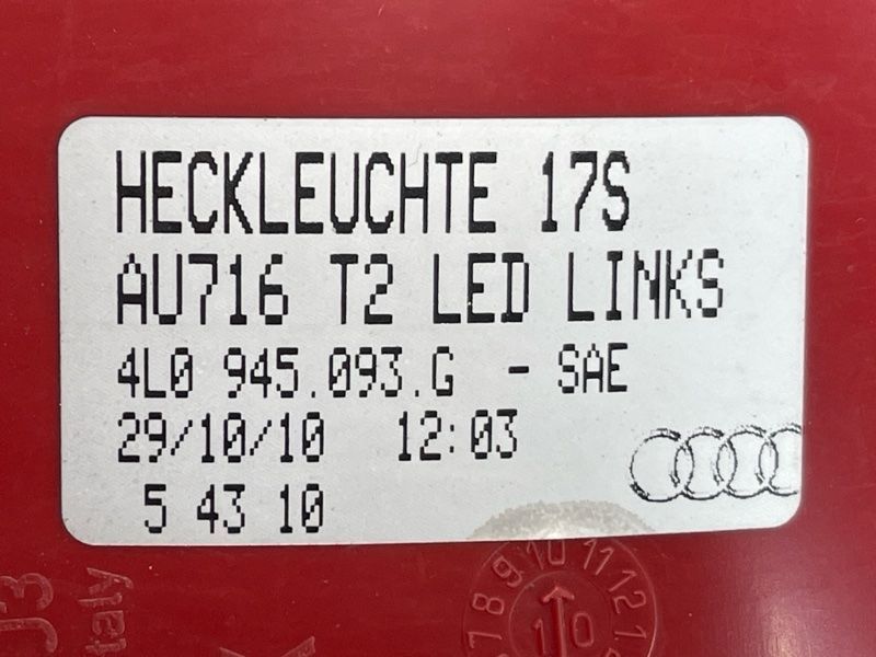 Стоп / ліхтар LED 4L0945093G Audi Q7