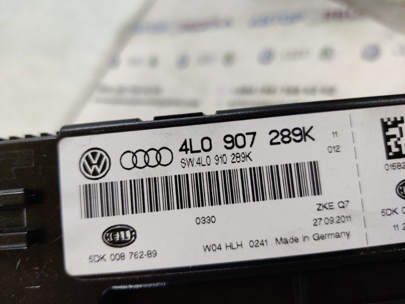 Блок комфорта 4L0907289K Audi Q7 Audi Q7