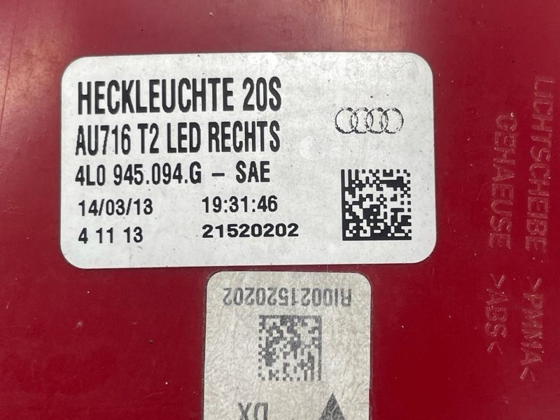 Стоп / Фонарь LED 4L0945094G Audi Q7