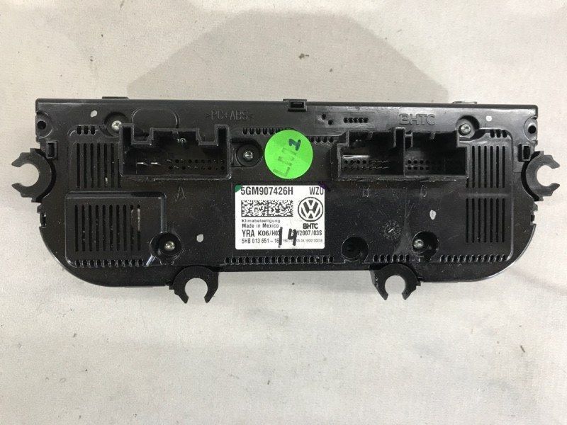 Панель кондиционера, блок 5GM907426H Volkswagen Jetta