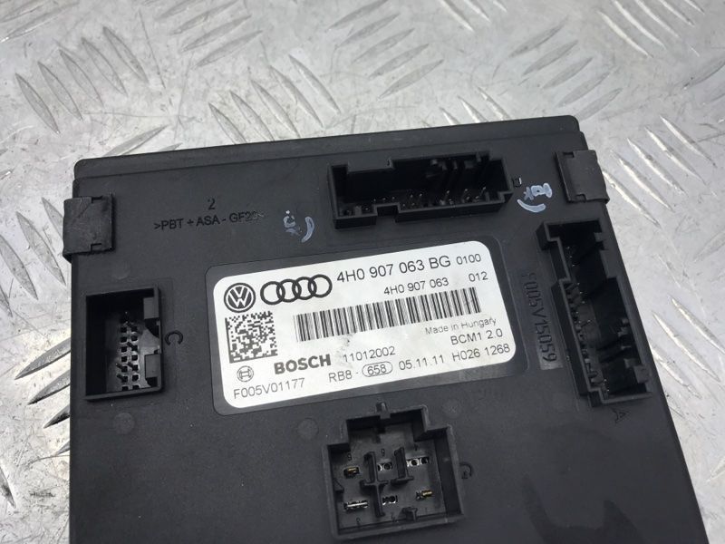 Блок управления бортовой сети 4H0907063BG Audi A7