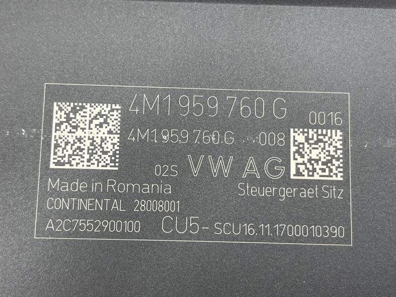 Блок управления сидением Audi Q7