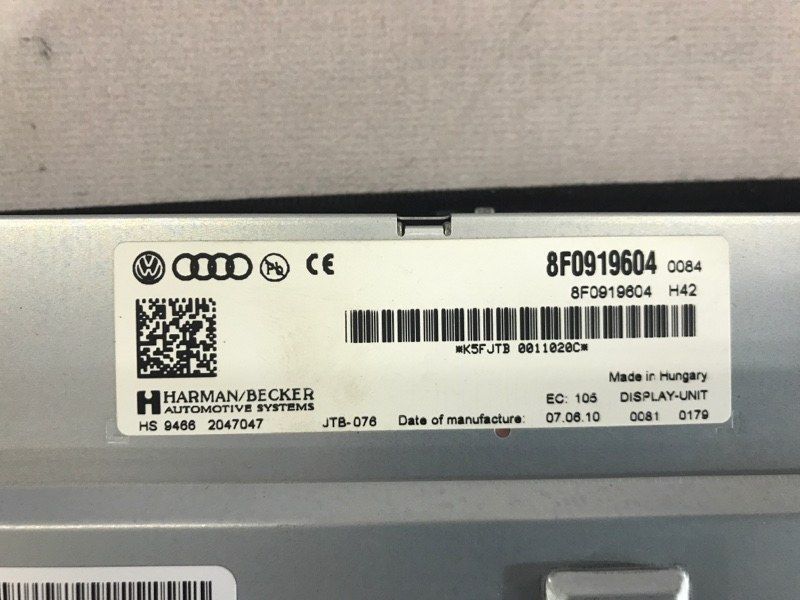 Комбінація приладів 4l0920984a Audi Q7