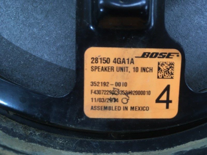 Динамик двери 281504GA1A Infiniti Q50