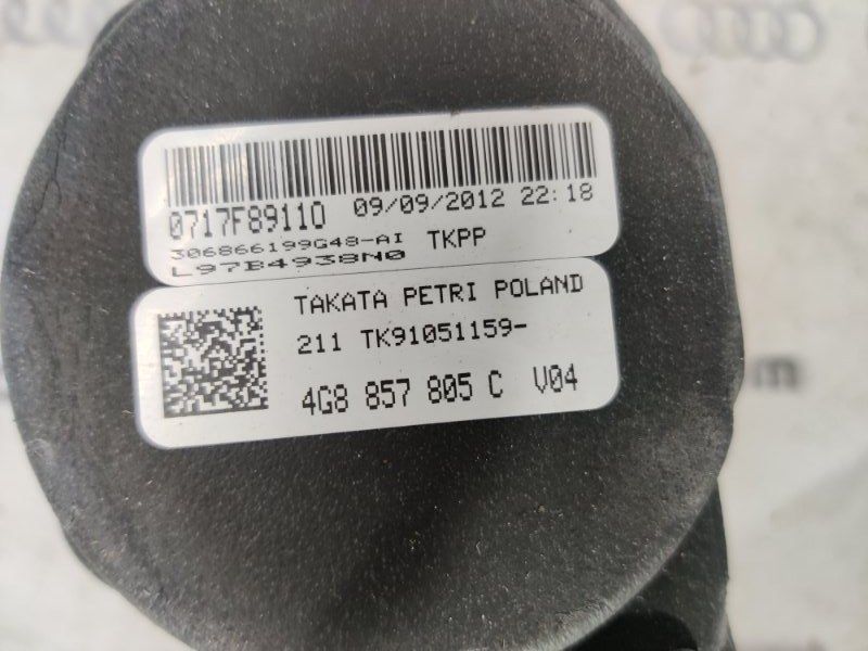 Ремінь безпеки 4g8857805 Audi A7