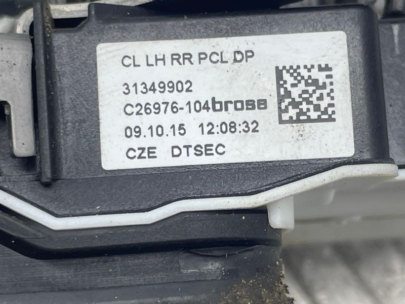 Замок задніх дверей 31349902 Volvo XC90
