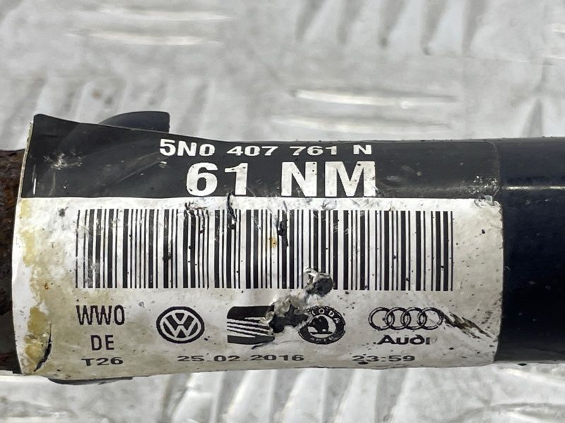 Полуось 5N0407761N Volkswagen Tiguan