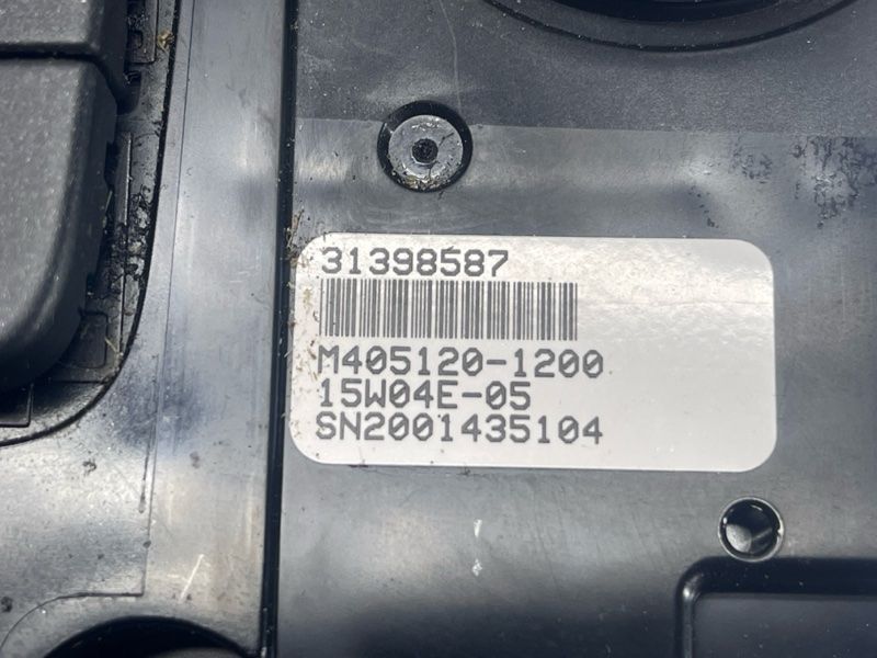 Блок керування кондиціонером 31398587 Volvo XC60