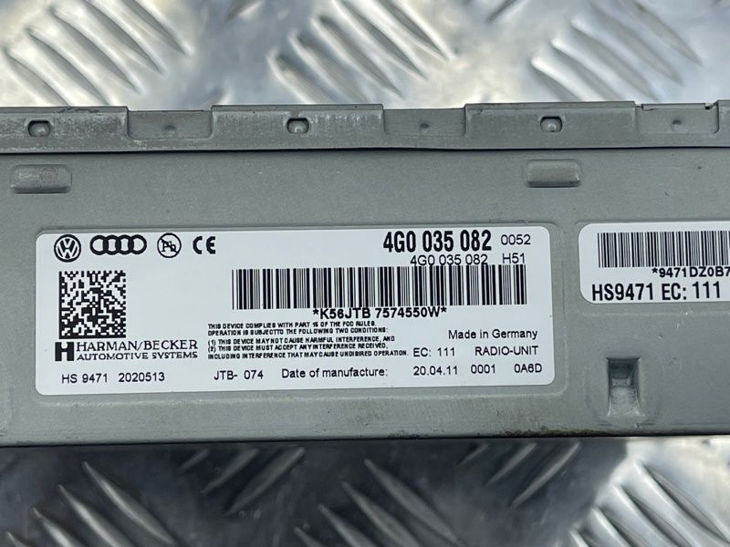 Блок радіо 4G0035082 Audi Q7