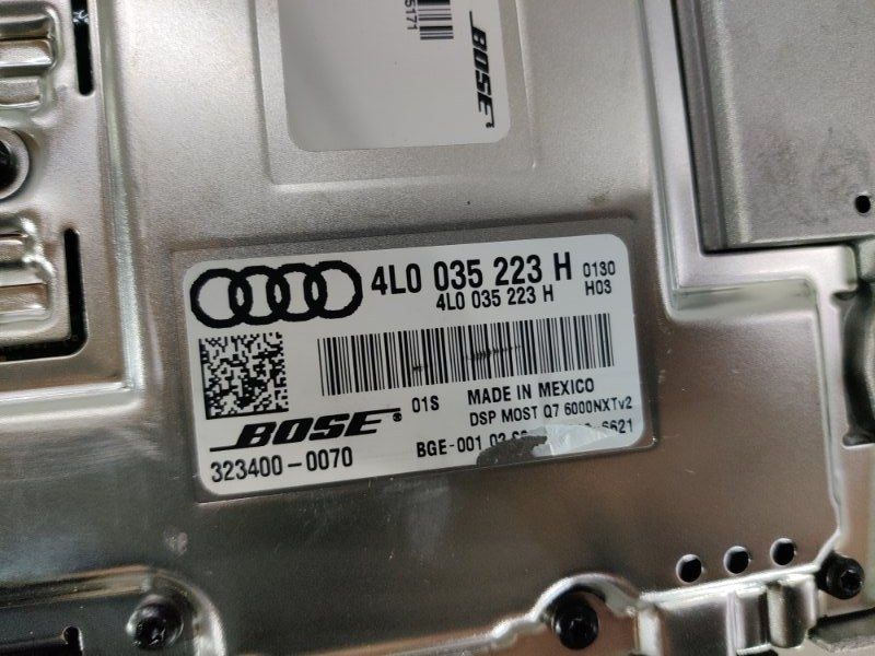 Підсилювач звуку BOSE 4L0035223H Audi Q7